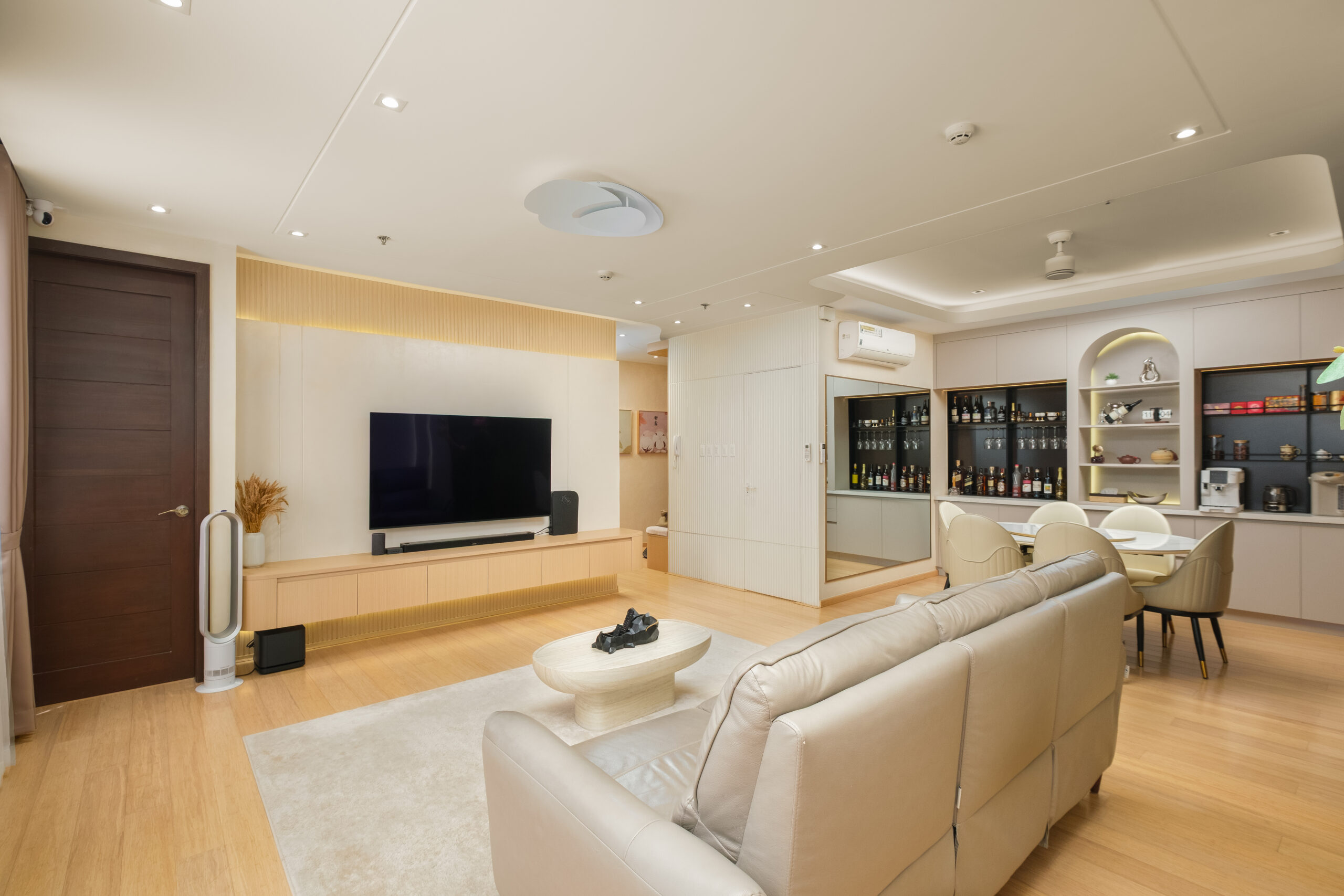 A Minimalist 138sqm 4 Bedroom Condo Makeover in San Juan City